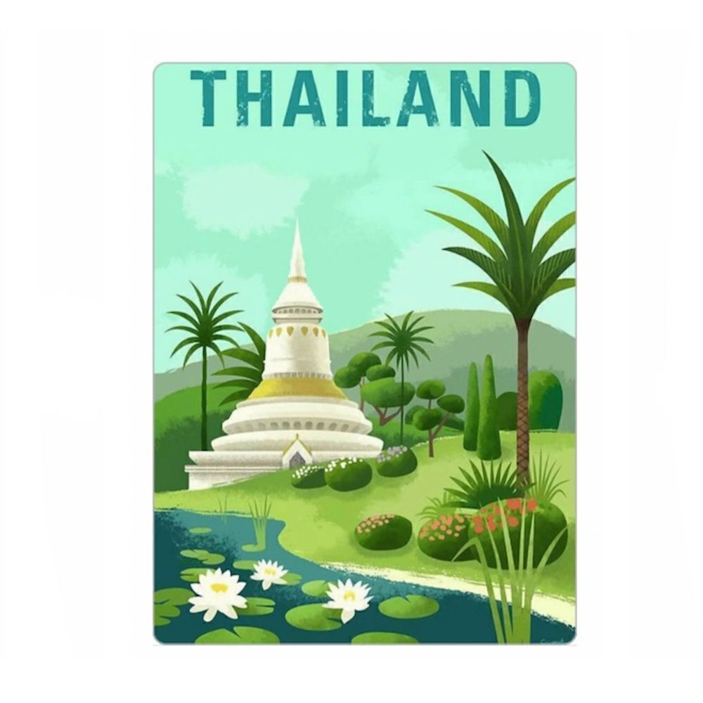 Thailand Souvenir Magnet